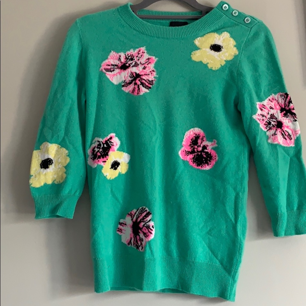 J. Crew collection Italian cashmere sweater